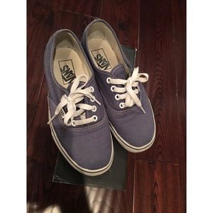Classic blue vans
